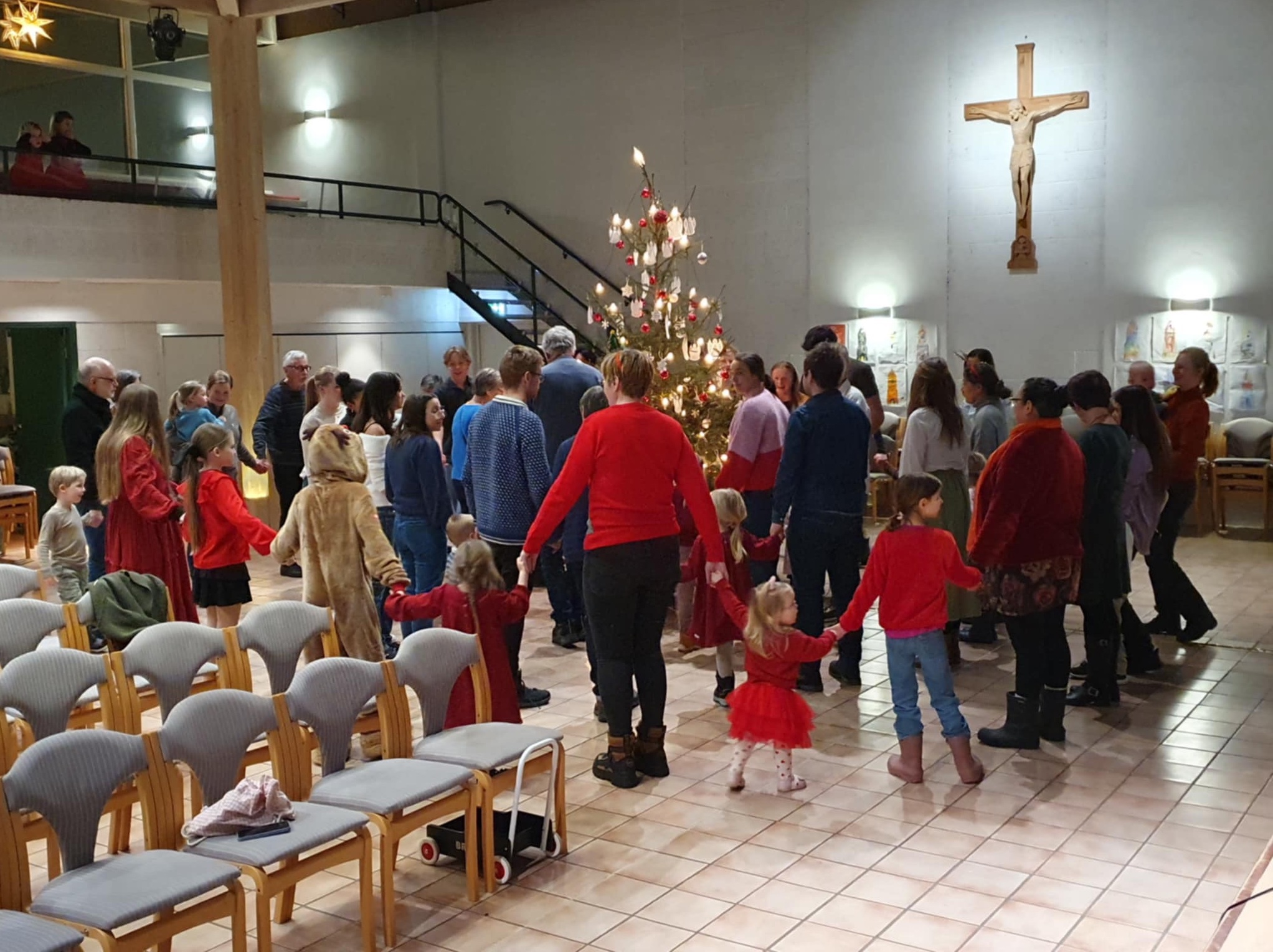 Juletrefest i Storhamar kirke.